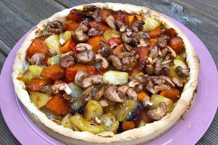 recette de tarte gourmande et originale par le chef eric guerin